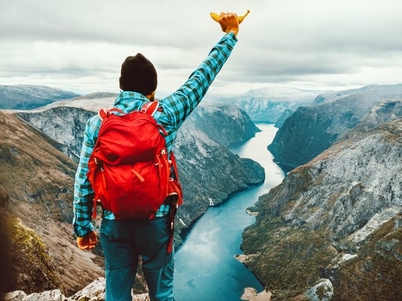 Vegane Backpacker gehen als Favoriten in die Disziplin.