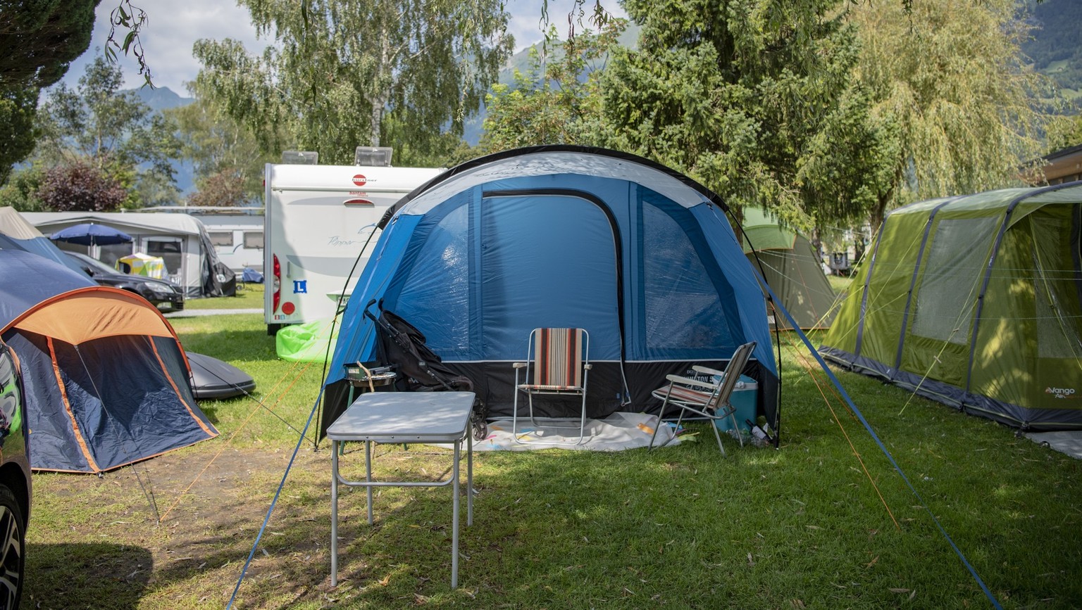 Es droht ein Engpass bei Campingplätzen in der Schweiz