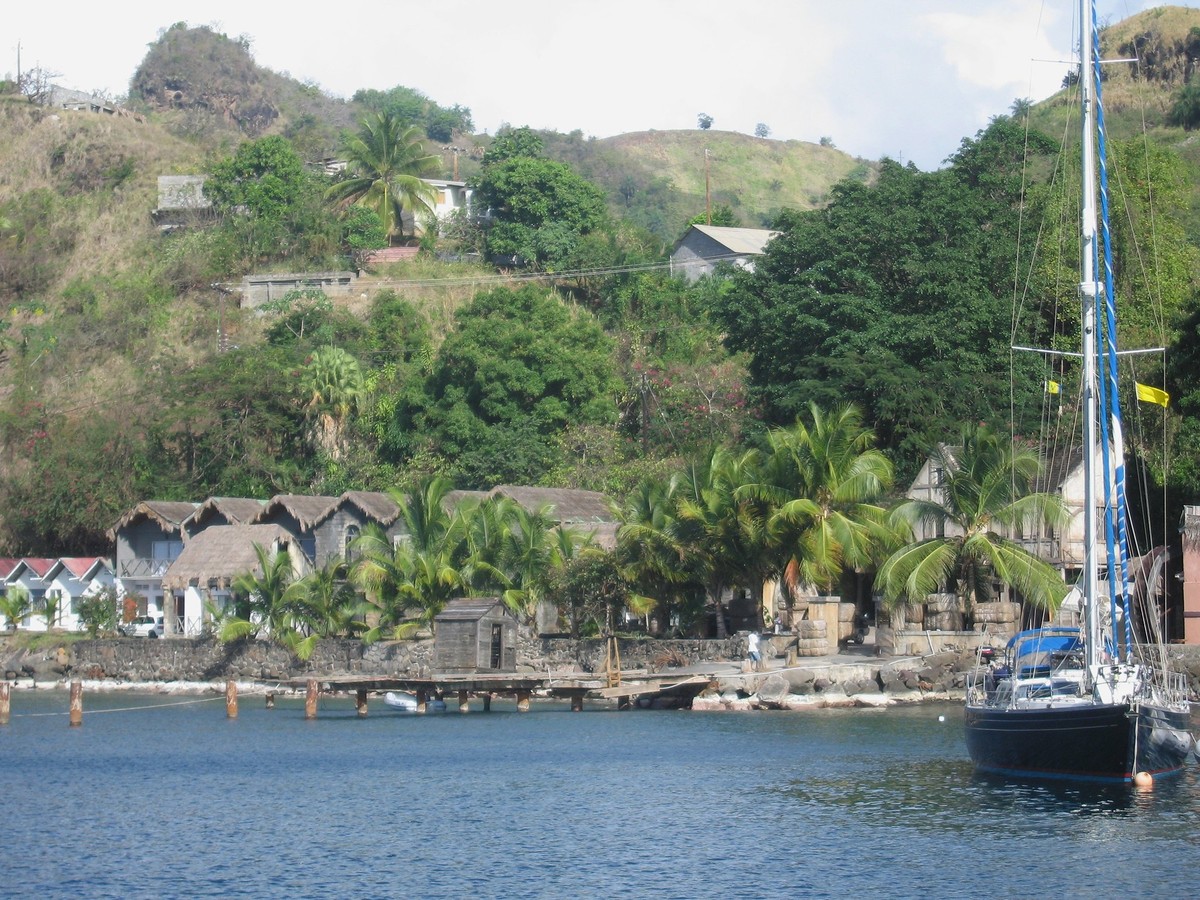 Wallilabou, St. Vincent
"Pirates of the Caribbean" movie set