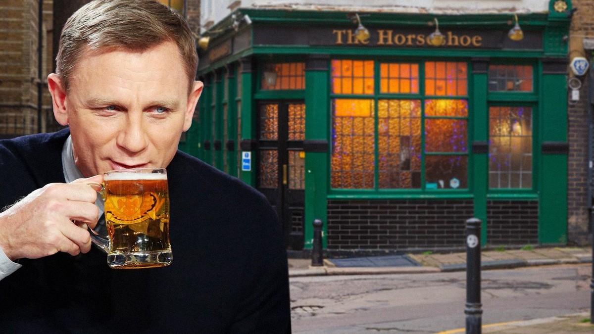 Daniel Craig a acheté avec trois amis un pub londonien vieux de 250 ans, baptisé «The Horseshoe».
