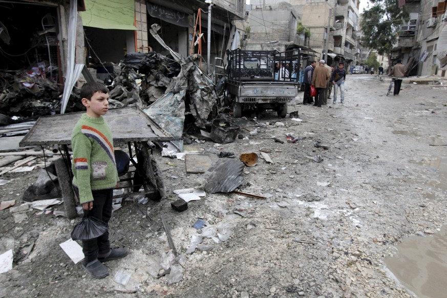 Unter dem furchtbaren Krieg in Syrien leiden alle. Die Kinder aber besonders.