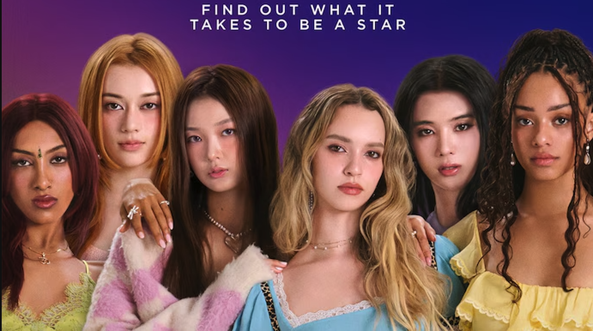 Manon (tout à droite) est Suisse. Elle fait désormais partie du «girls band» international «Katseye».