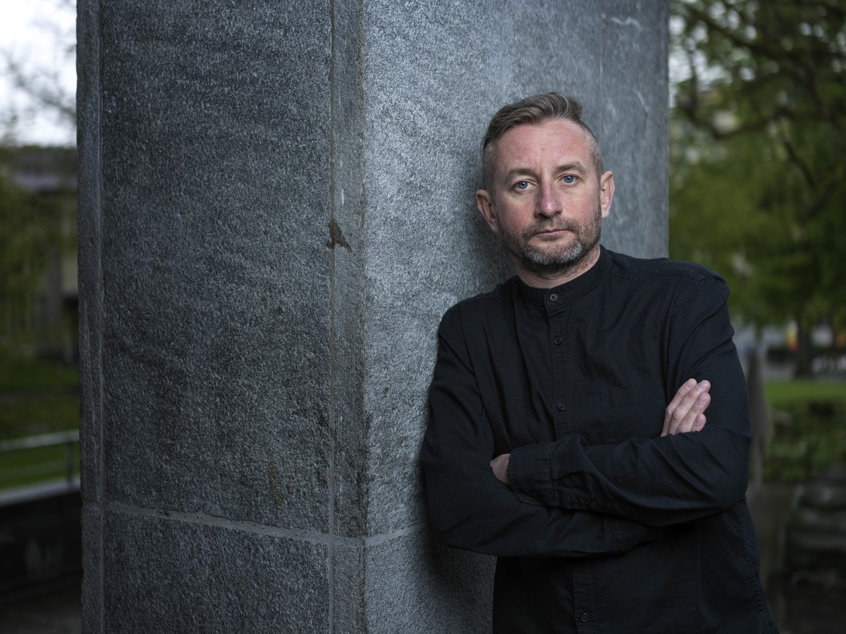 Serhiy Jadan a décidé de prendre les armes.