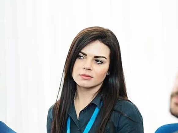 Russian banker Kristine Baikova.
