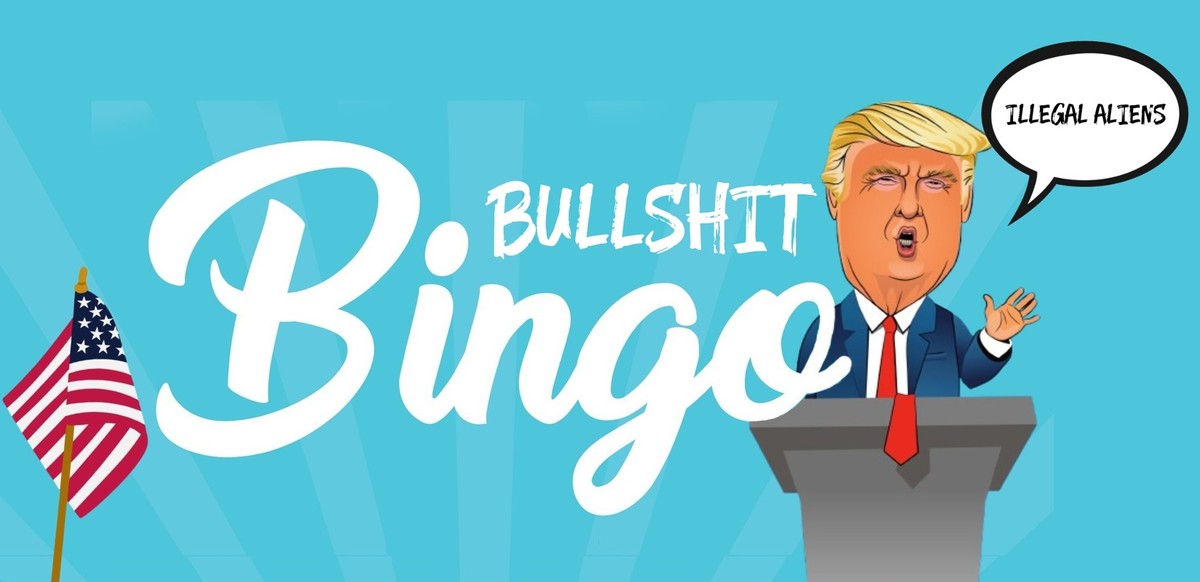 Donald Trump Bullshit Bingo