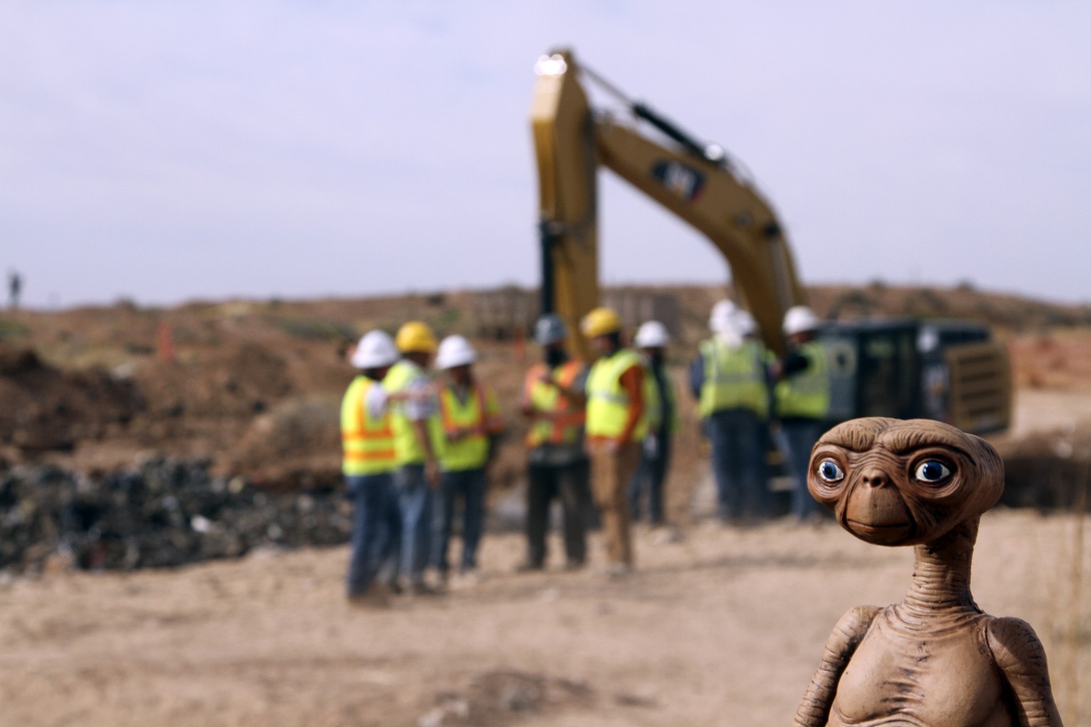 «E.T.» höchstselbst war in Statutenform mit dabei.