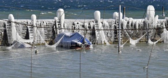 Die russische Kältepeitsche hat am Bodensee zugeschlagen.