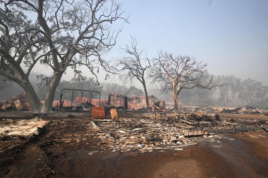 Verheerende Waldbrände haben grosse Teile Kaliforniens verwüstet.&nbsp;