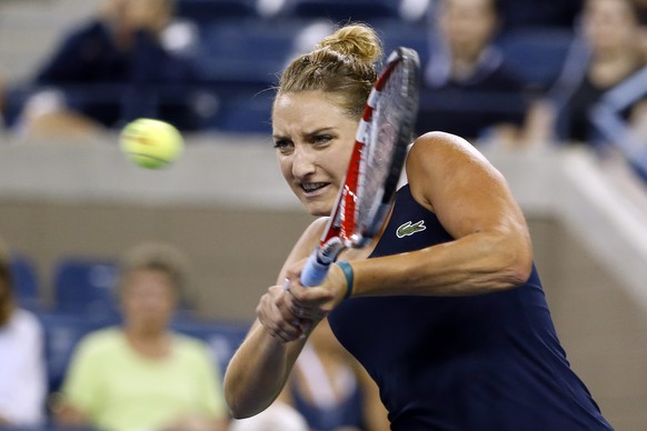 Endstation Halbfinal: Bacsinszky muss in Guangzhou die Koffer packen.