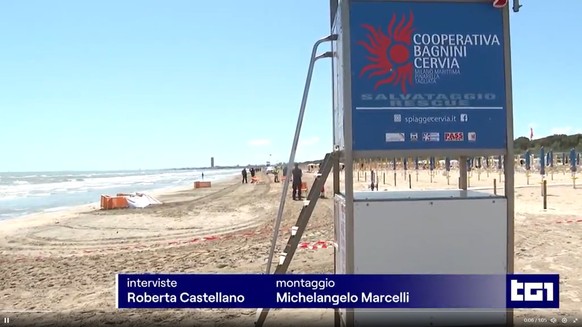 Eine Frau wurde am Strand von Cervia von einem Bulldozer erfasst und getötet. 24.5.2025