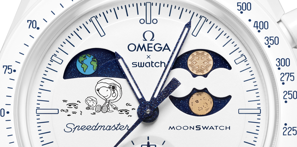 Moonswatch Cold Moon Uhr