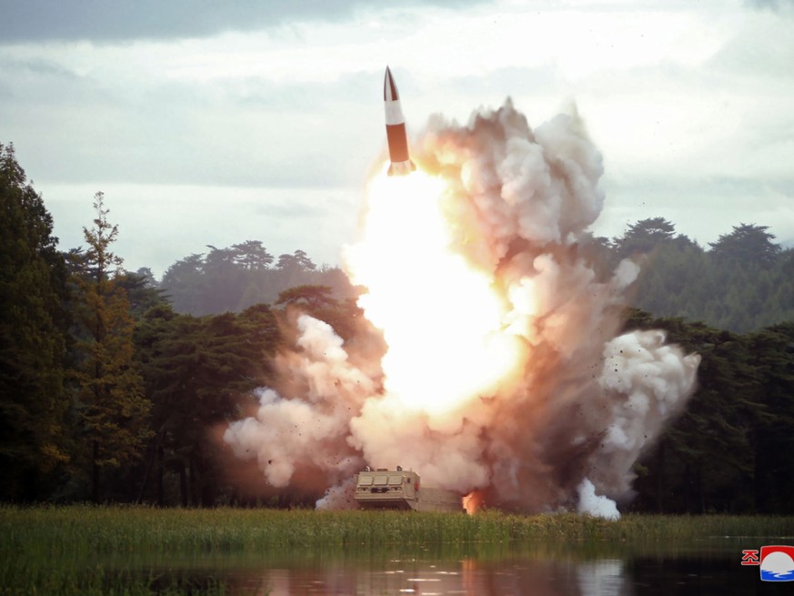 Erneut hat das nordkoreanische Regime einen Raketentest durchgeführt (Archivbild).