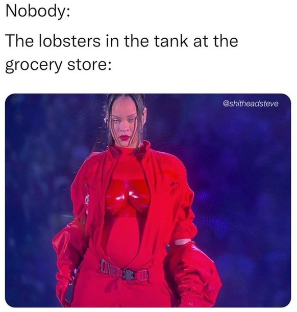 Die besten Super Bowl Memes zu Rihannas Halbzeitshow