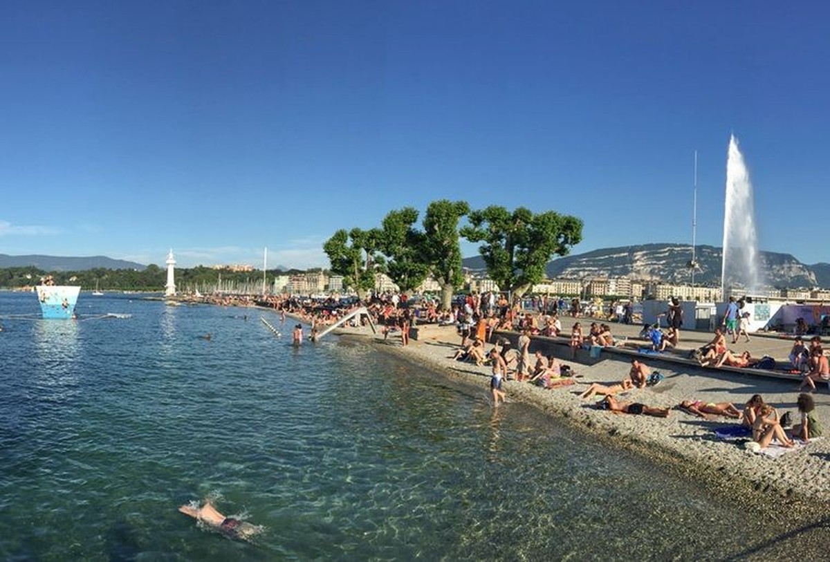 Bains de Paquis: Badi in Genf