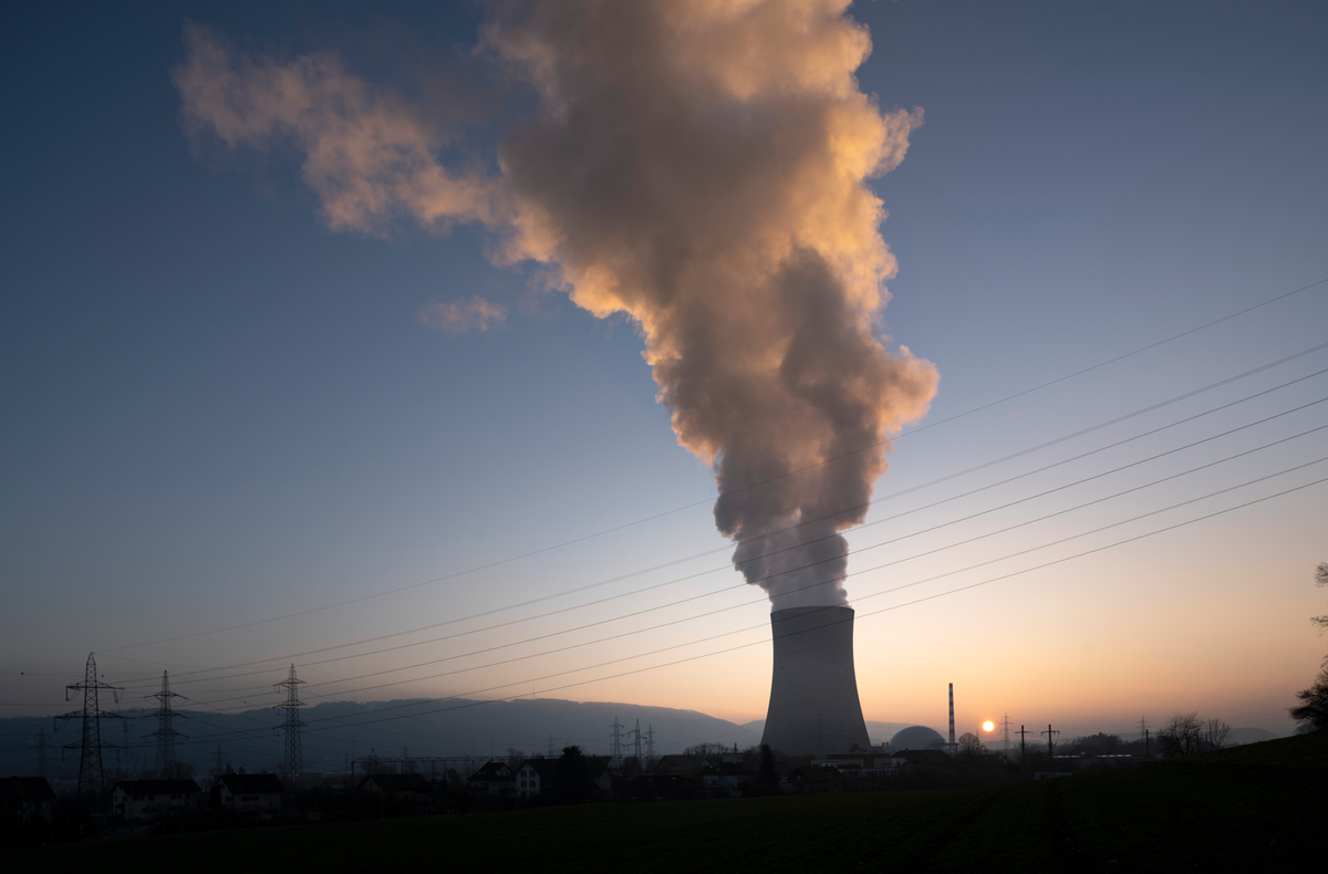 La centrale nucléaire de Gösgen, dans le canton de Soleure.