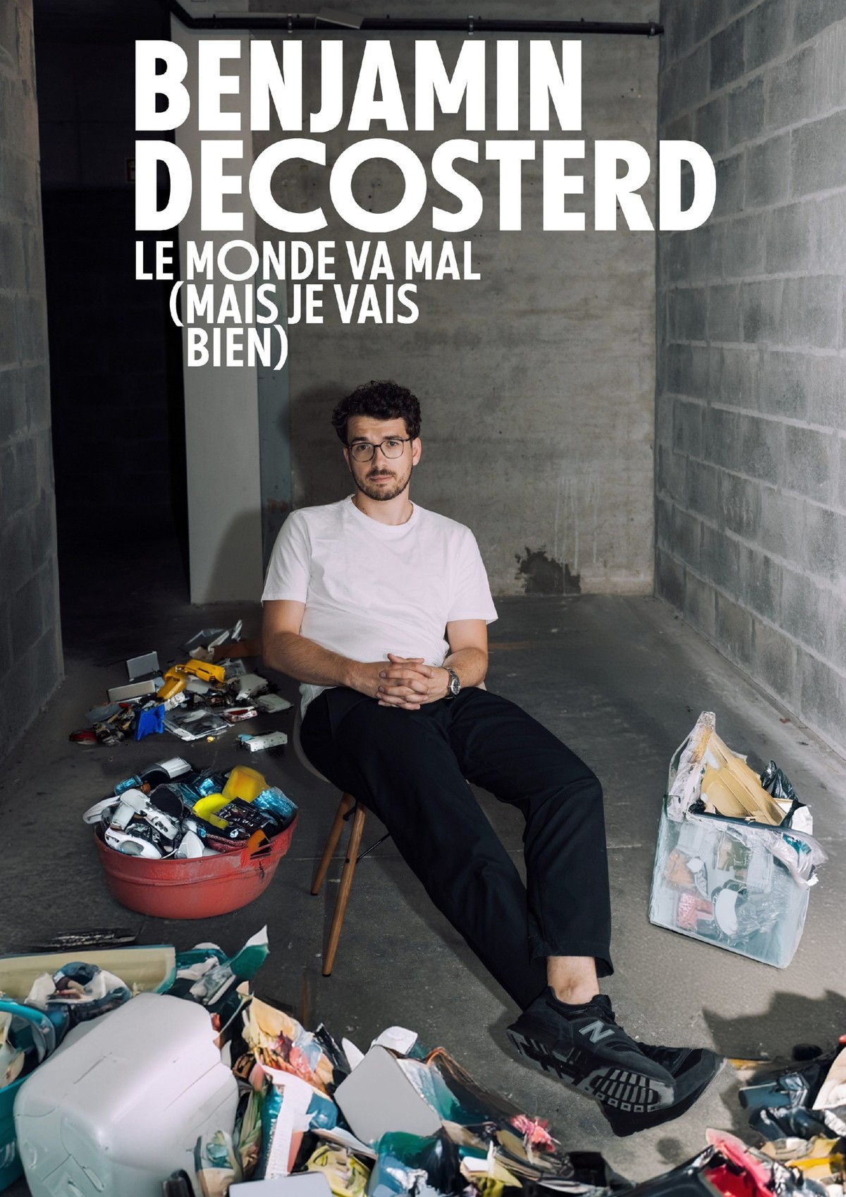Benjamin Décosterd joue son premier spectacle à Lausanne.