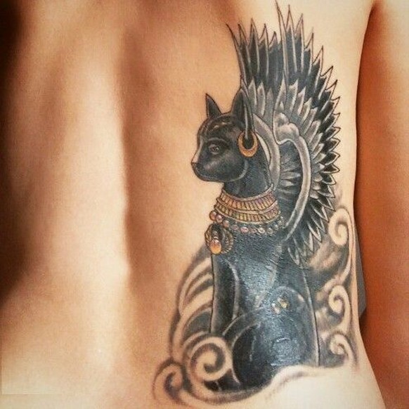 Katzen-Tattoo