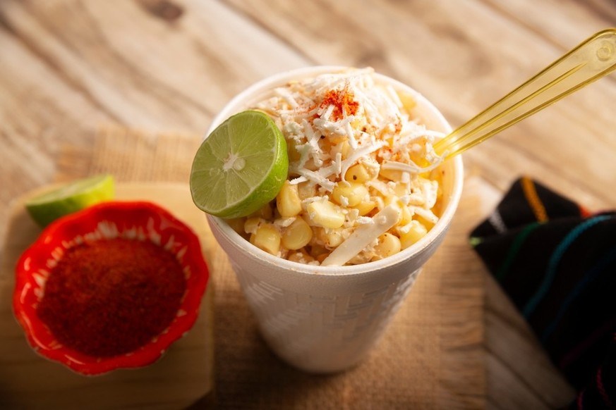 Esquites - Mexican street corn.