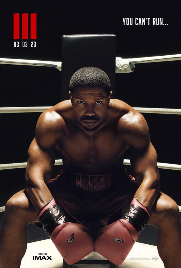 Creed 3 starring Michael B. Jordan