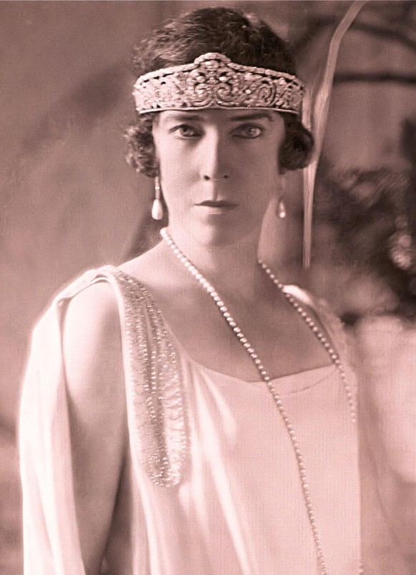 Königin Elisabeth von Belgien, um 1920.