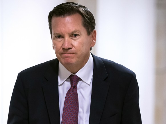 Nach seiner Entlassung durch Präsident Donald Trump hat US-Geheimdienst-Generalinspektor Michael Atkinson sein Vorgehen in der Ukraine-Affäre gerechtfertigt. (Archiv)