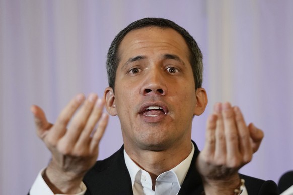 FILE - Venezuelan opposition leader Juan Guaid