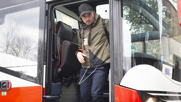 Xherdan Shaqiri beim Zusammenzug der Fussballnationalmannschaft im Hotel Atlantis, am Montag, 18. Maerz 2019, in Zuerich.(KEYSTONE/Melanie Duchene)