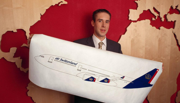 Möchtegern-CEO Mario Ritter: Die 2002 präsentierte Air Switzerland hob mit ihren Langstreckenmaschinen nie ab.&nbsp;