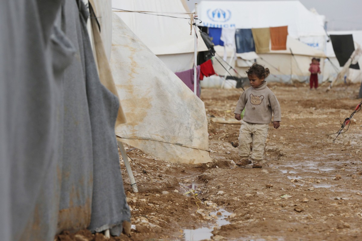 Flüchtlingslager al-Zaatari in Jordanien: Die UNHCR musste in den Flüchtlingscamps die Nahrungsmittel kürzen.