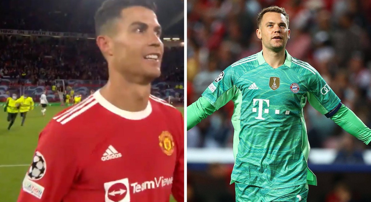 Zwei der grossen Figuren des gestrigen Champions-League-Abends: Cristiano Ronaldo und Manuel Neuer.