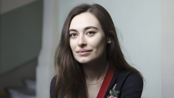 FILE - Sanija Ameti, Co-President In Operation Libero, poses for a portriat on Nov.2, 2021, at Proger in Bern. (Christian Beutler/Keystone via AP, file)
Switzerland Jesus Poster