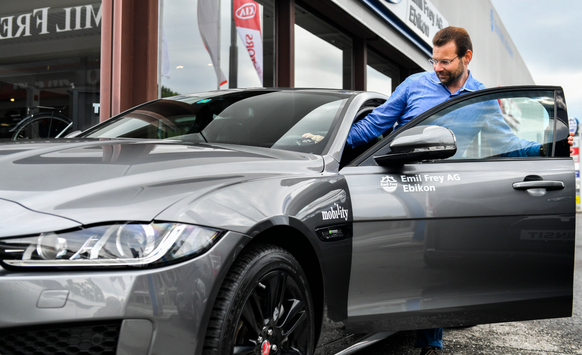 Der Jaguar gehört nun zur Mobility-Flotte.