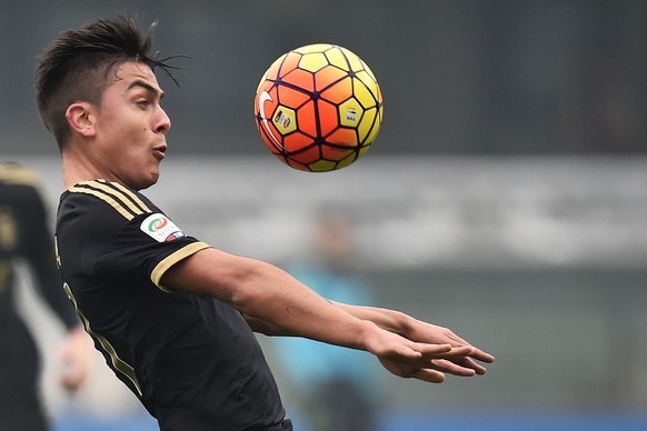 31.01.2016; Verona; Fussball Serie A - Chievo Verona - Juventus Turin; Paulo Dybala (Juventus) (Andrea Staccioli/Insidefoto/freshfocus)