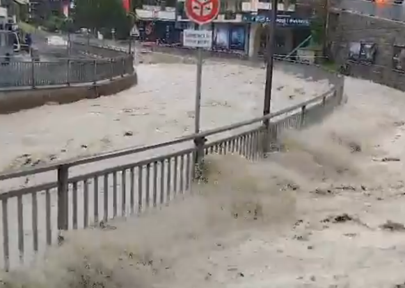 Hochwasser in Zermatt, Vispa