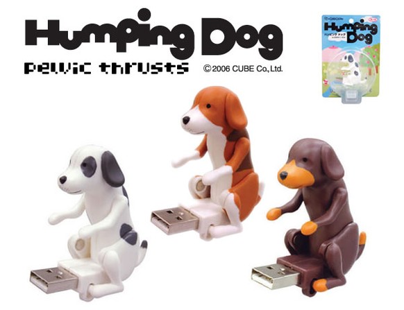 10 wahnsinnige Produkte, die du so nur im Internet findest
Oder &quot;USB Humping Dogs&quot; ð
Die Kerle speichern leidern kein einziges Byte. Naja, man kann nicht alles haben.

https://www.yout ...