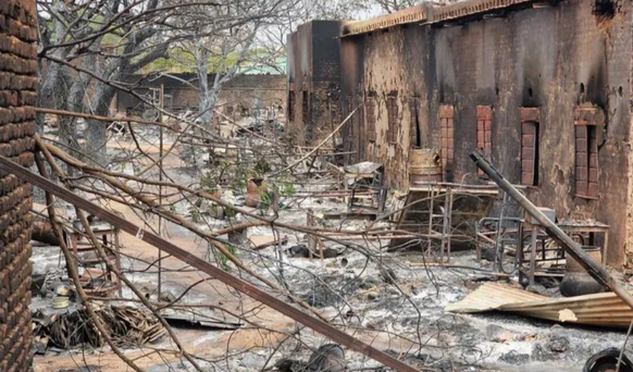 die Stadt Kadugli im Sudan.