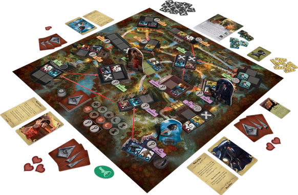 Arkam Horror: Letzte Stunde, Spielaufbau