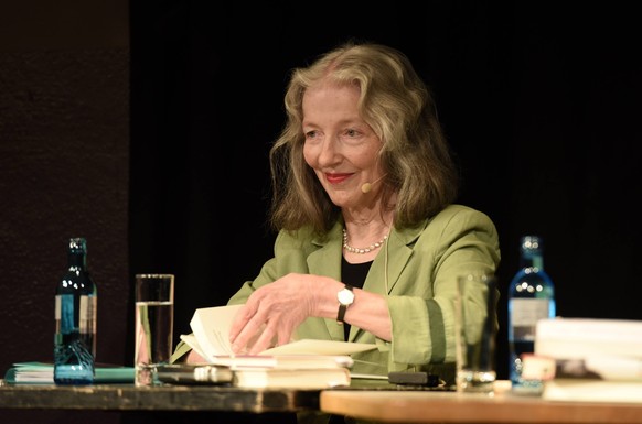 Die Schweizer Schriftstellerin Gertrud Leutenegger liest am 12.03.2015 bei einer Lesung im Rahmen des internationalen Literaturfestivals Lit.Cologne in K