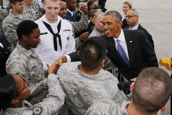 Schickt Armeeangehörige in den Kampf gegen Ebola: US-Präsident Obama.