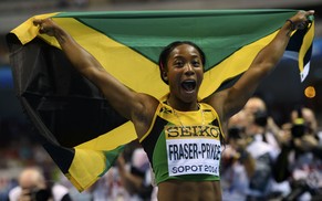 Kevin Shelley-Ann Fraser-Pryce.