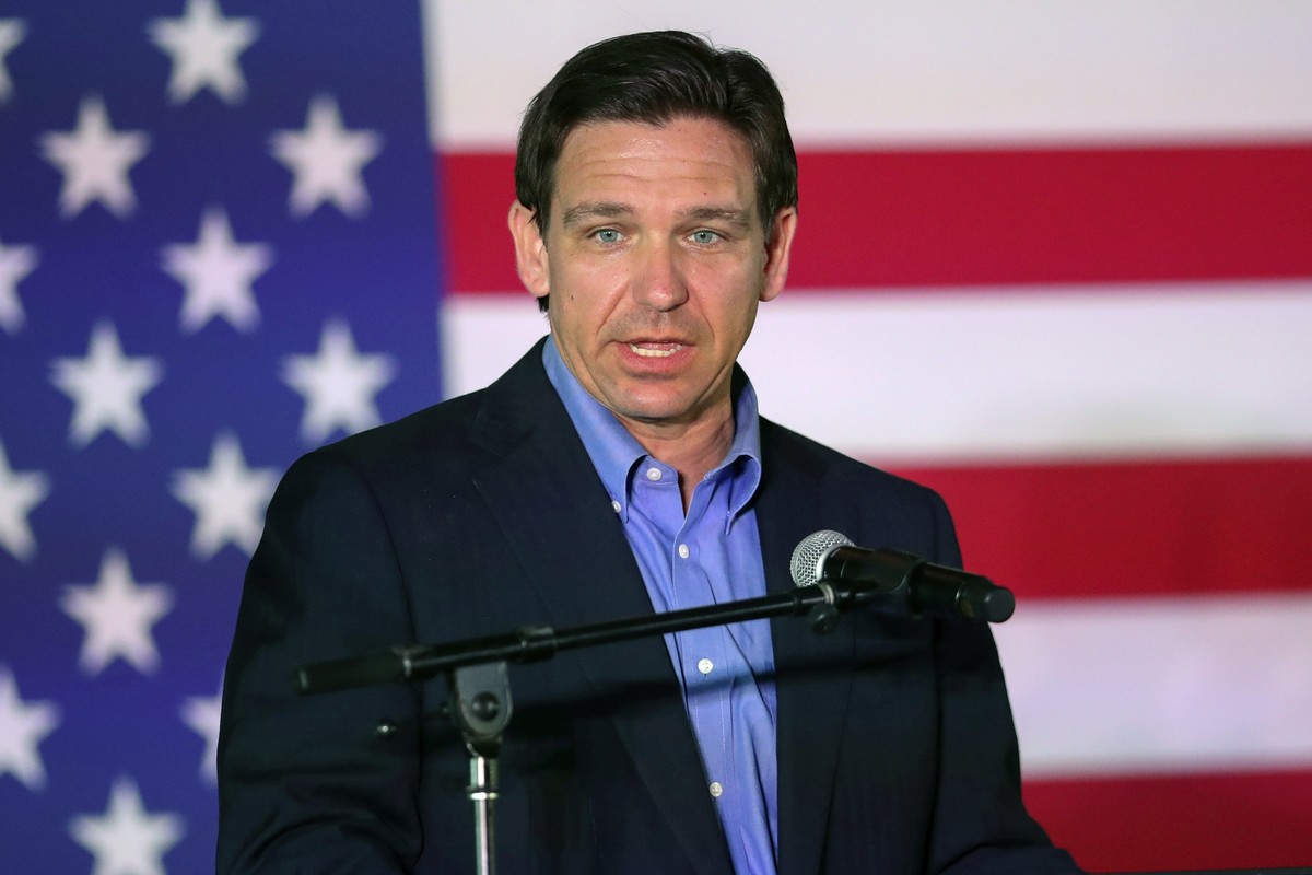FILE - Republican presidential candidate Florida Gov. Ron DeSantis, speaks during a campaign event, June 2, 2023, in Lexington, S.C. (AP Photo/Artie Walker Jr., File)
Ron DeSantis
