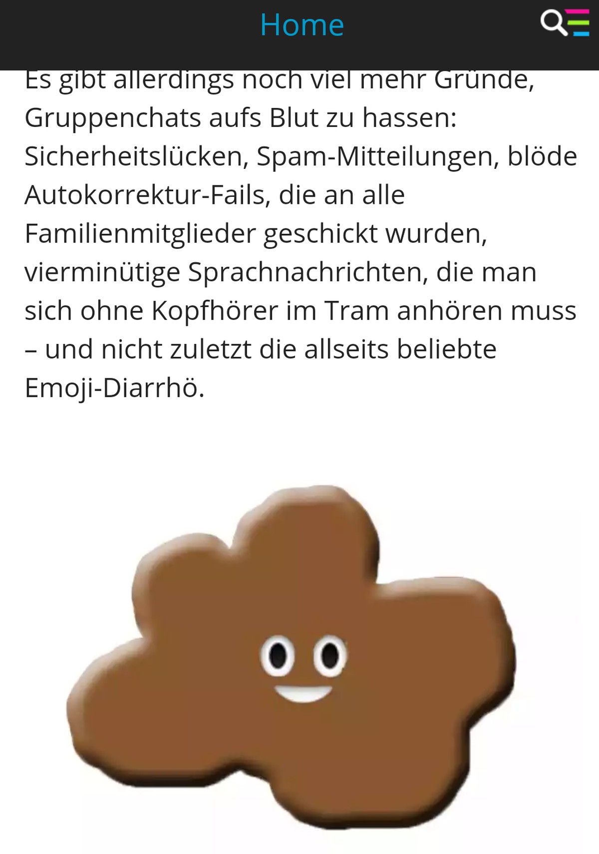 «147 neue Nachrichten» – wieso ich alle meine 32 Gruppenchats liebe! 😻
Das ist eigentlich kein Kritikpunkt, es gibt Leute die haben die Kopfhörer immer dabei.
