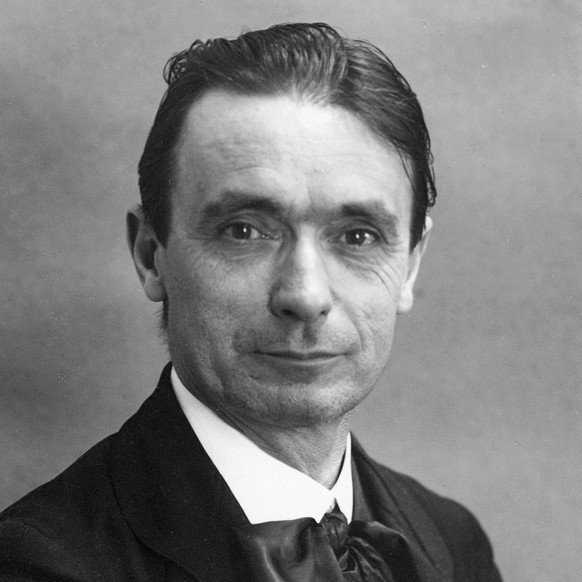 Rudolf Steiner, der Gründer der Anthroposophie, wurde 1861 geboren.