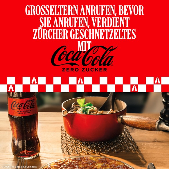 Schweizer Kampagne 2026 Coca-Cola und Noah Bachofen. Fondue, Capuns, Zürcher Gschnetzeltes. 
Download Medienpaket:

https://www.coca-cola.com/ch/de/media-center/coca-cola-schweiz-und-noah-bachofen-lan ...