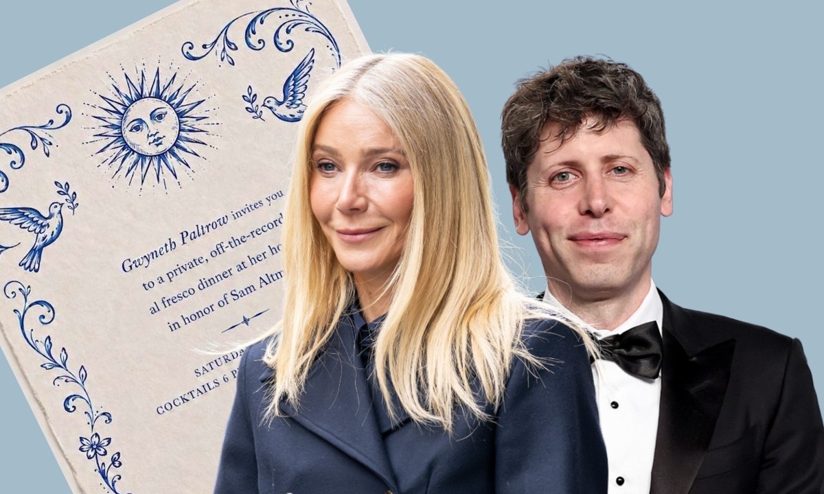 Gwyneth Paltrow ironise sur Instagram après la polémique autour d’un dîner privé qu’elle organiserait dans les Hamptons pour Sam Altman, patron d’OpenAI.