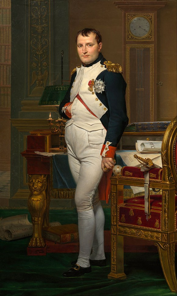 Napoleon Bonaparte, Gemälde von Jacques-Louis David, 1812