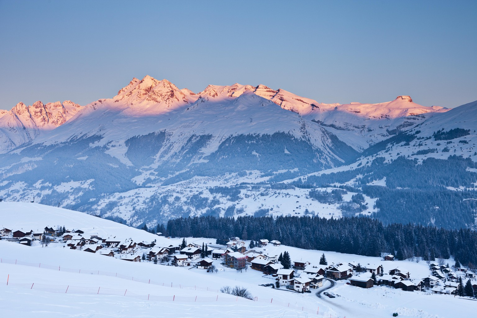 Obersaxen im Winter