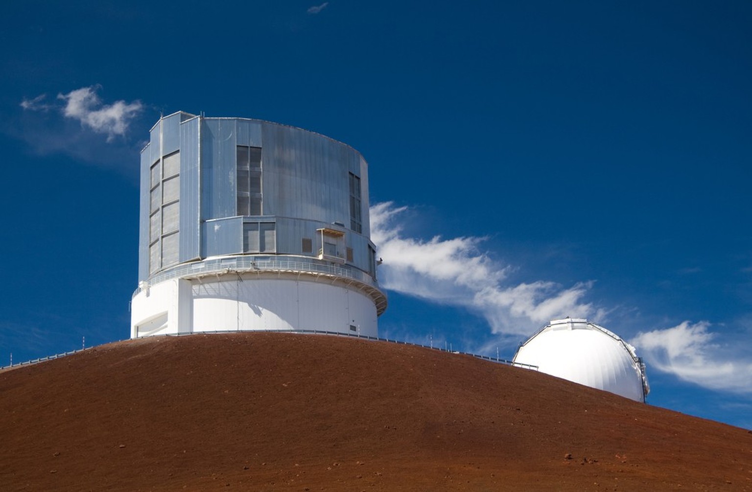 Das japanische Subaru-Teleskop auf dem hawaiianischen Vulkan Mauna Kea.