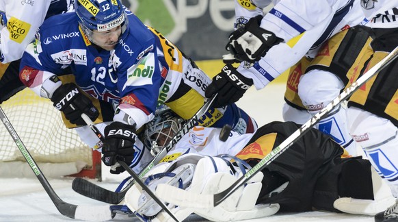 Es geht rund im Bieler Eisstadion.