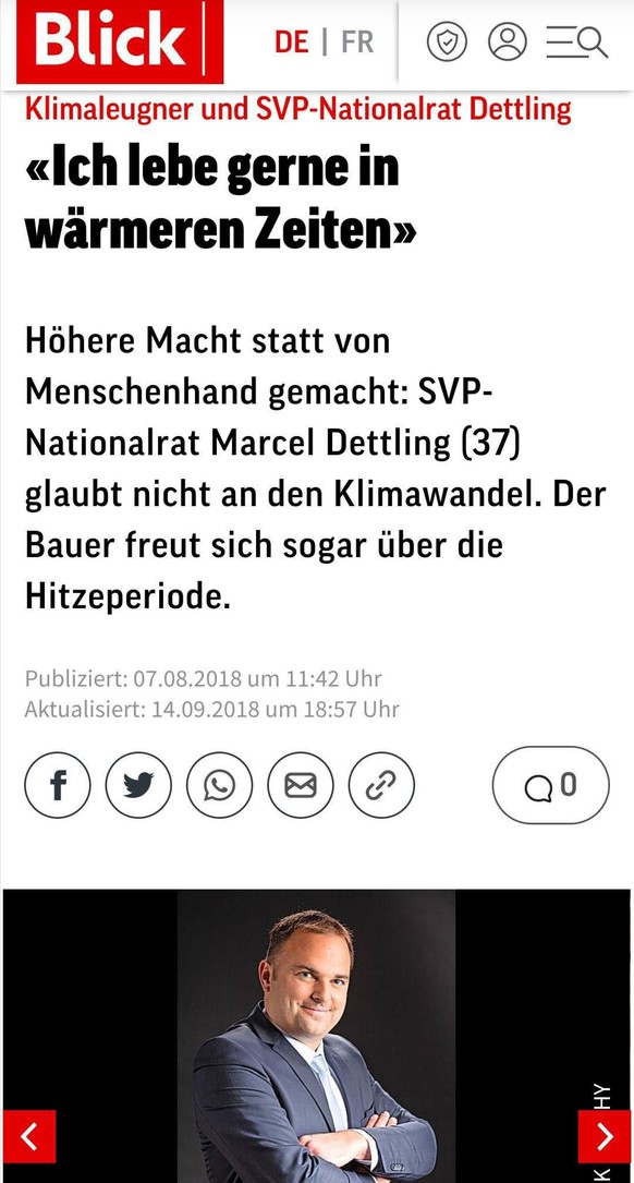 GefÃ¼hlte Temperaturen von 52 Grad: Warnung vor Â«ExtremhitzegÃ¼rtelÂ» in den USA\nUnd die Klima-Zyniker von der SVP so.

Und ja. Wer SVP wÃ¤hlt, wÃ¤hlt Klimakatastrophe.